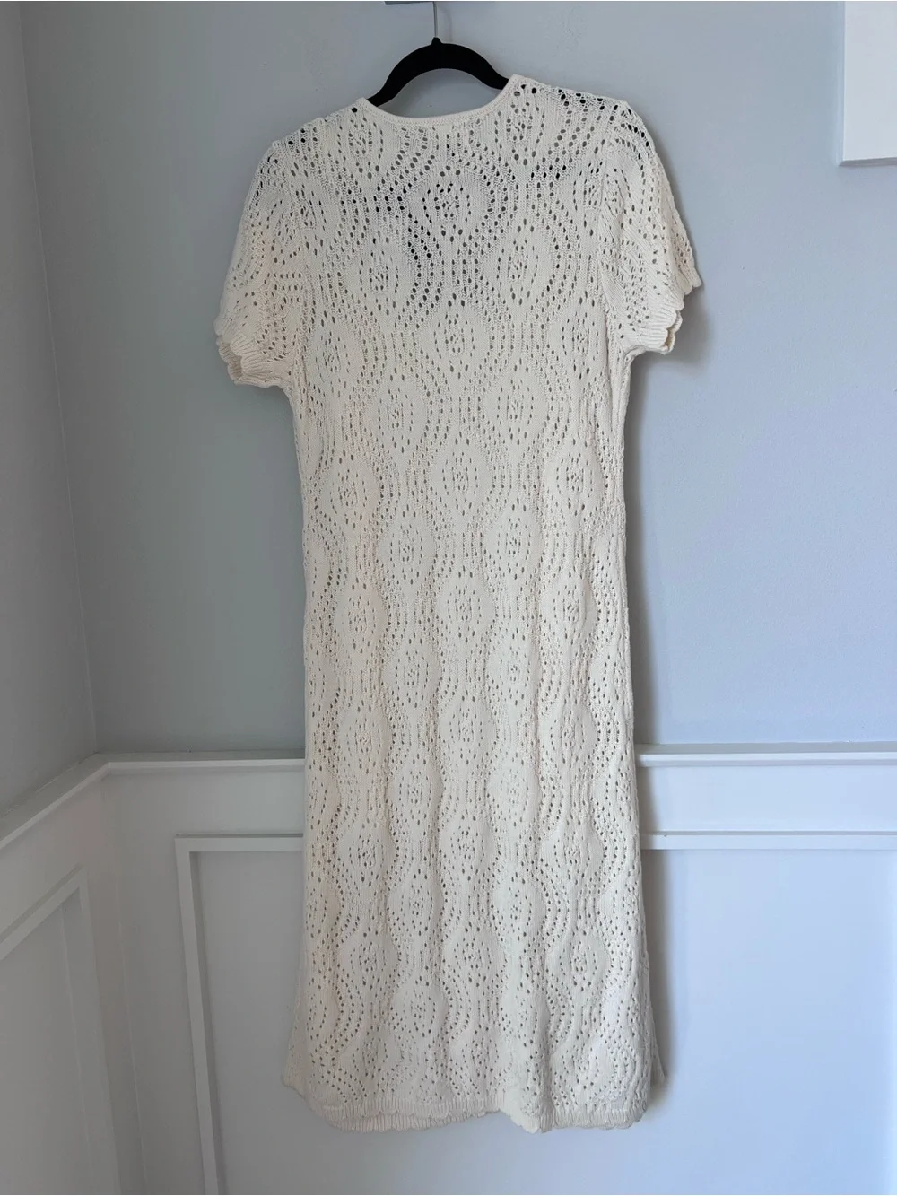 Women’s Cream Crochet Dress